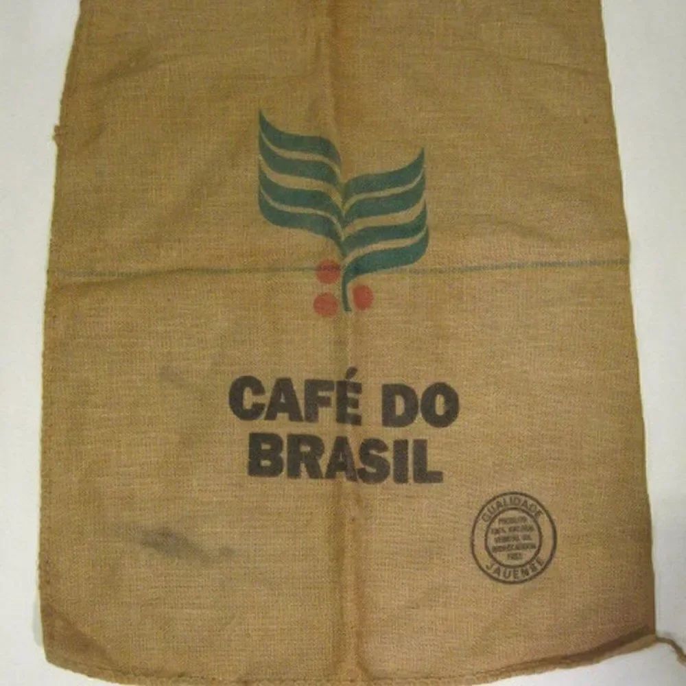 Cafe do Brasil Coffee Burlap Bag